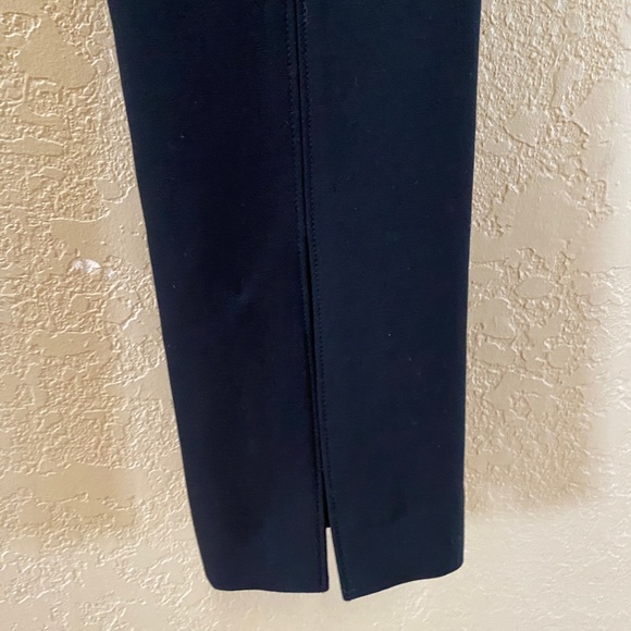 NEW Veronica Beard Jessamy Front-Slit Pants in Black - Size 2 - Picture 6 of 10